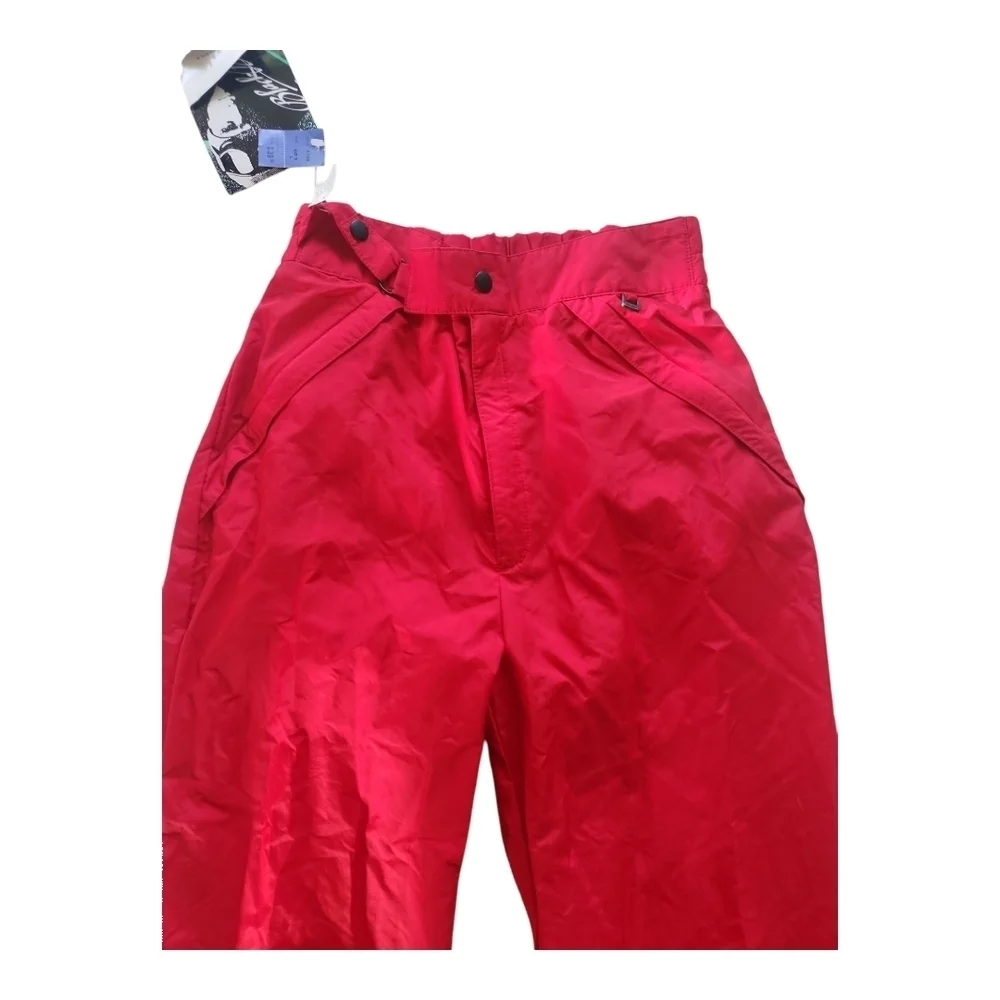 Vintage Black Bear Red Ski Snow Pants – Kid’s Large NWT